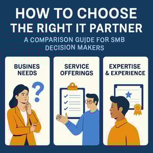 How to Choose the Right IT Partner A Comparison Guide for SMB Decision Makers
