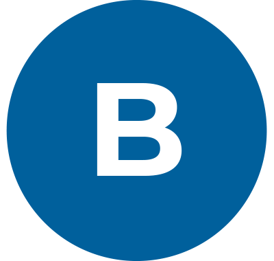 B