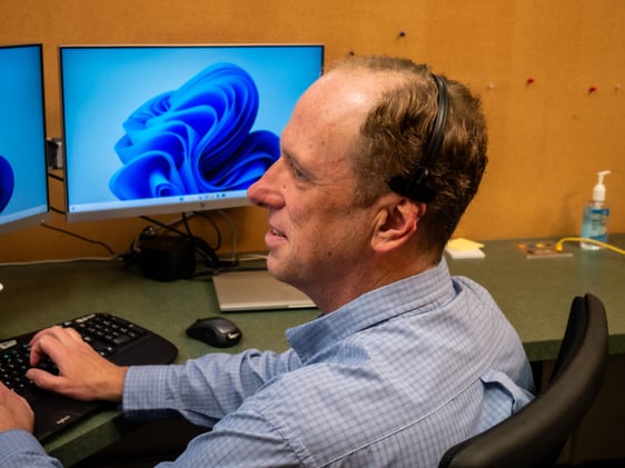 IT Manager helping client with their technology such as cybersecurity, cloud hosted solutions, network connectivity, help desk, and more!