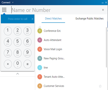 Navigating the Mitel Connect Desktop App