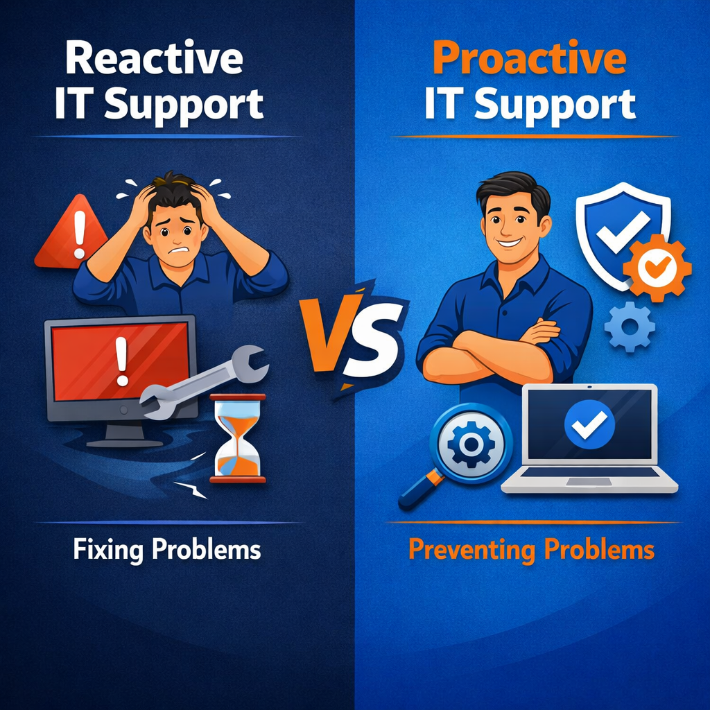 Outsourced IT Support vs. Managed IT Services: What's the Difference? - Featured Image