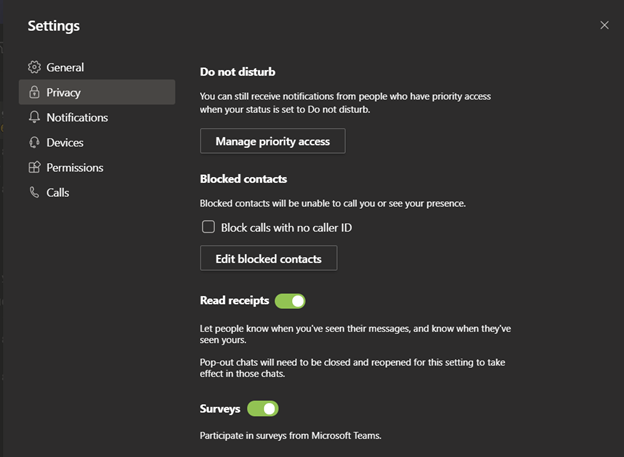 microsoft privacy features