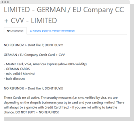 7 Things for Sale on the Dark Web Right Now